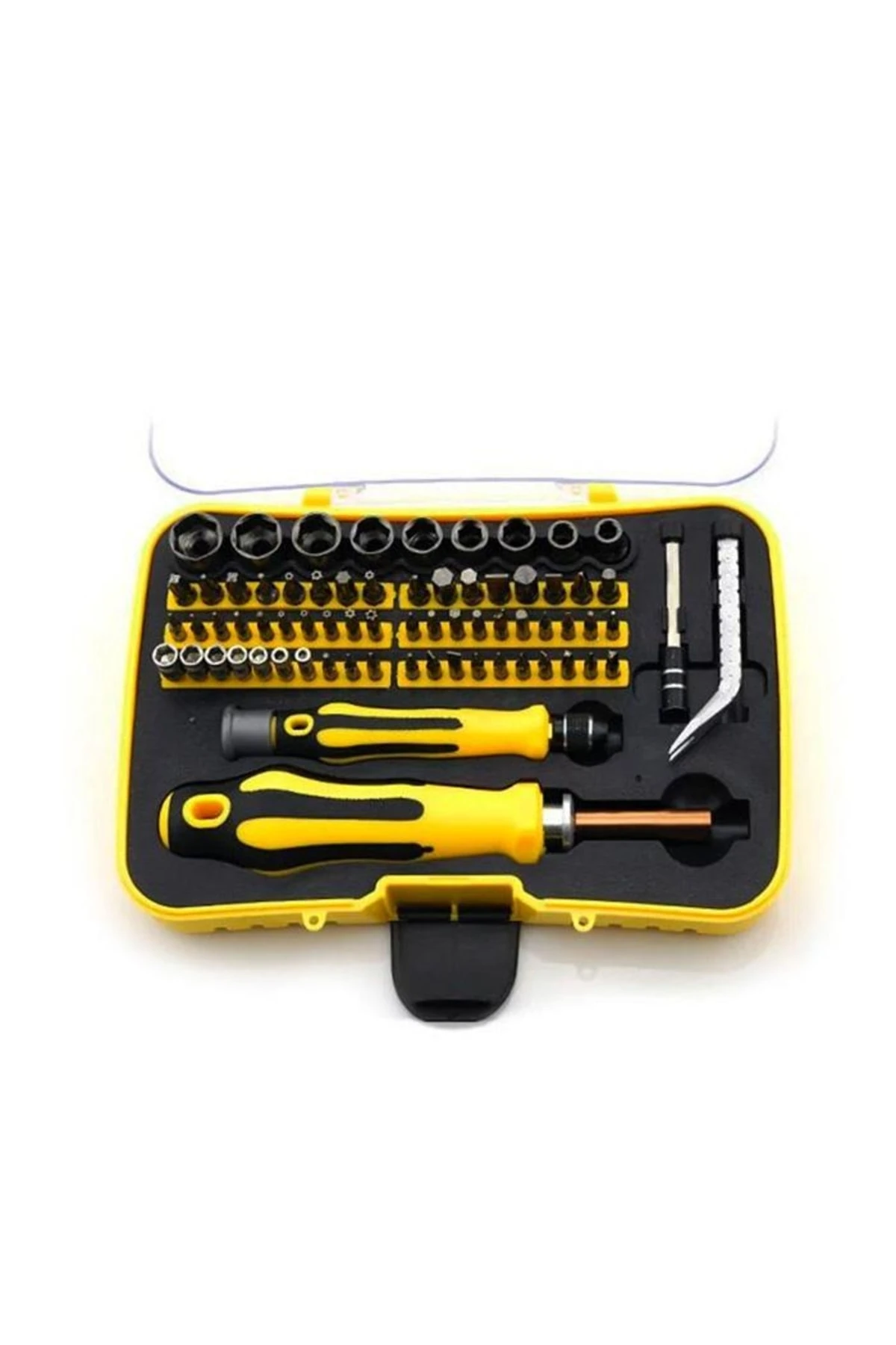 70 Parça Elektronikçi Profesyonel Endüstriyel Tornavida Tamir Seti