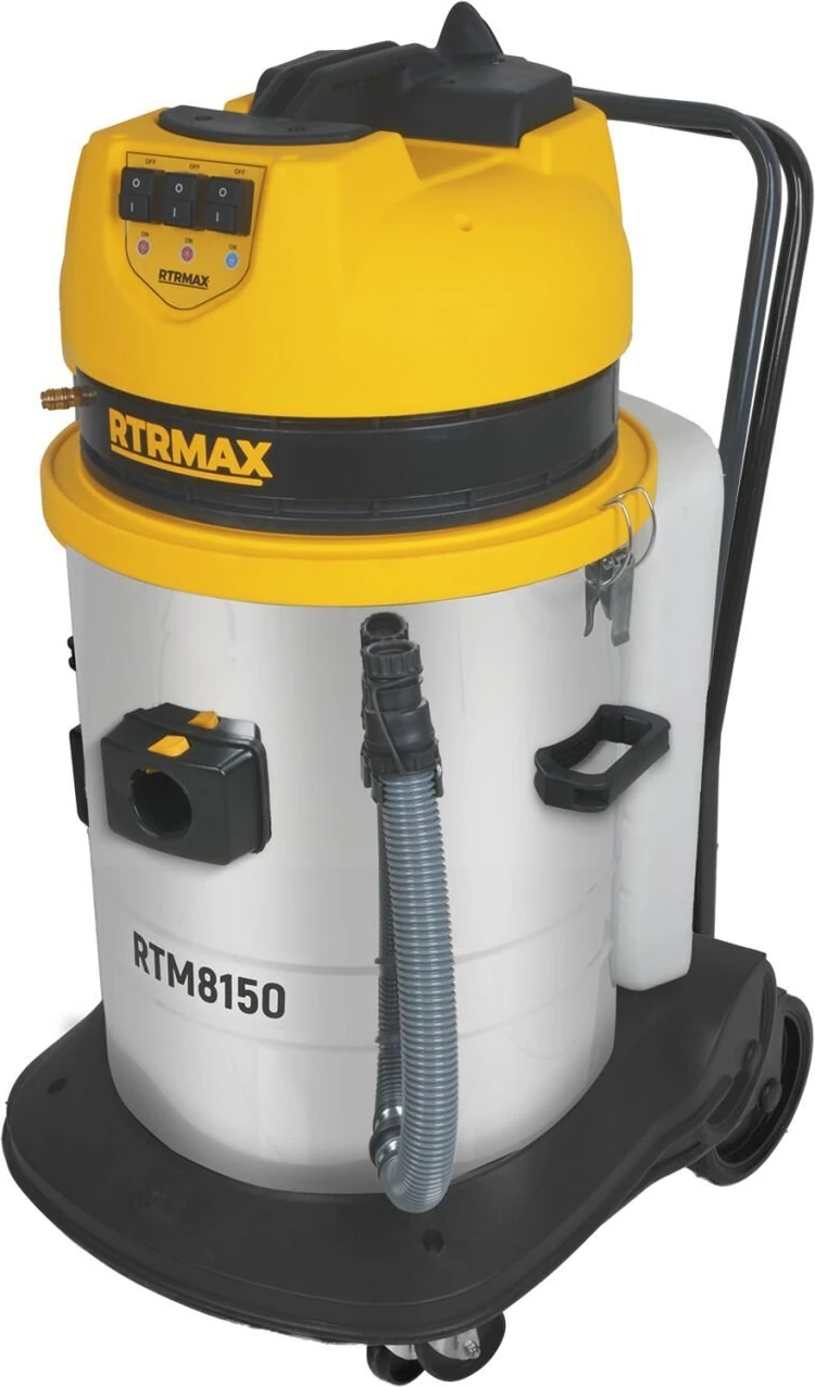 RTM8150 Endüstriyel Halı ve Koltuk Yıkamalı Süpürge 2400 W 72 L