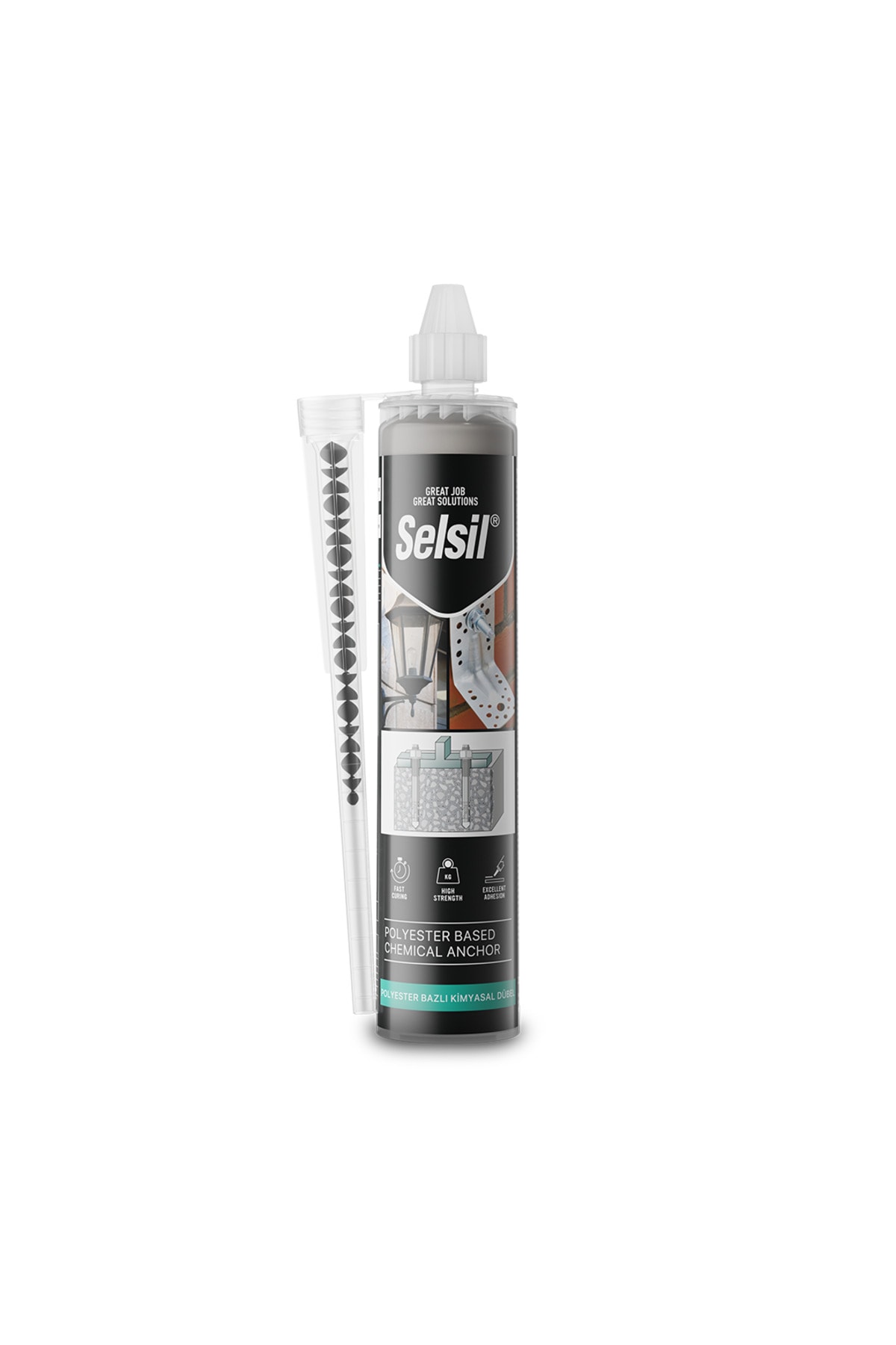 SELSİL SELSİL 2K POLYESTER BAZLI KİMYASAL DUBEL 300 ML