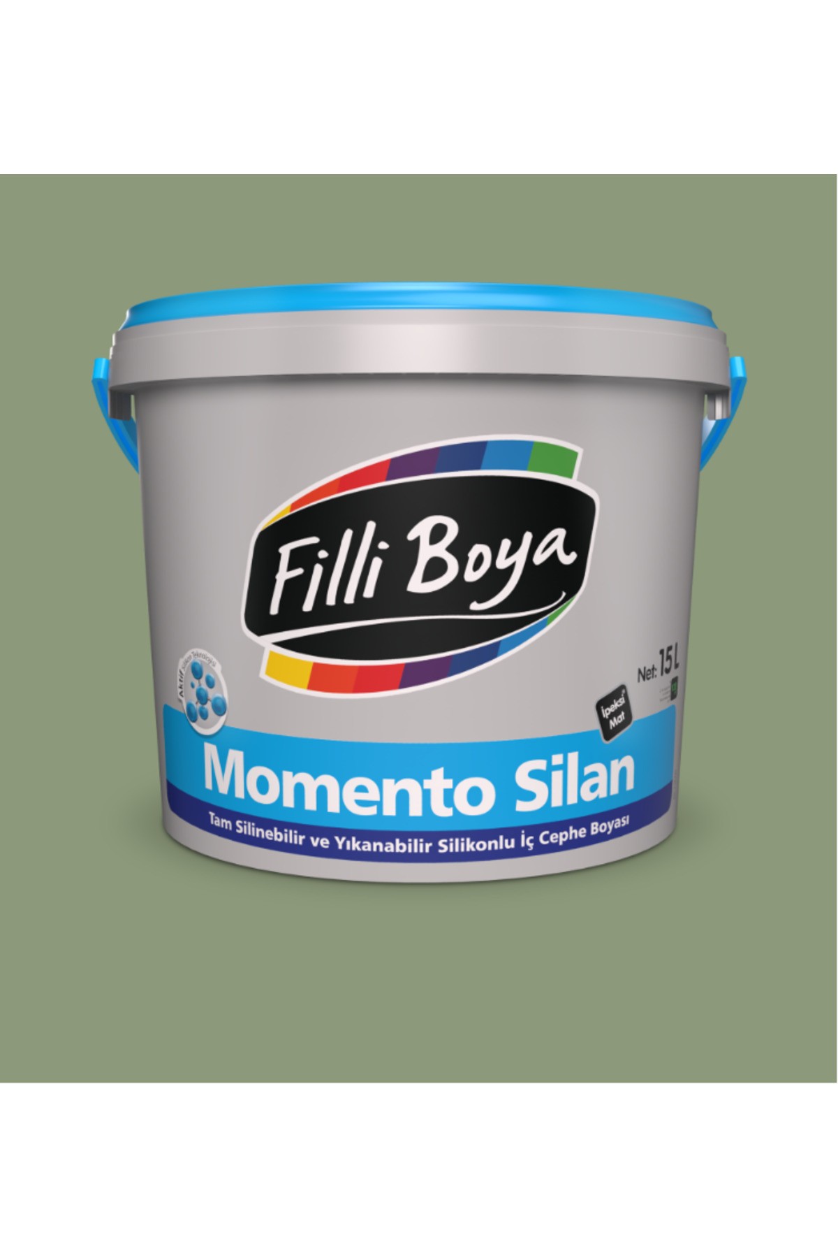 Momento Silan Tam Silinebilir ve Yıkanabilir Silikonlu İç Cephe Boyası