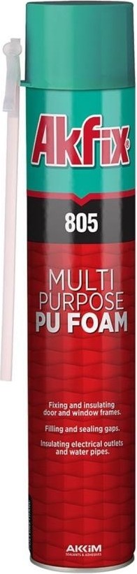 805 Genel Amaçlı Pu Köpük 500 ml Dolgu Yapıştırma Yalıtım Köpük