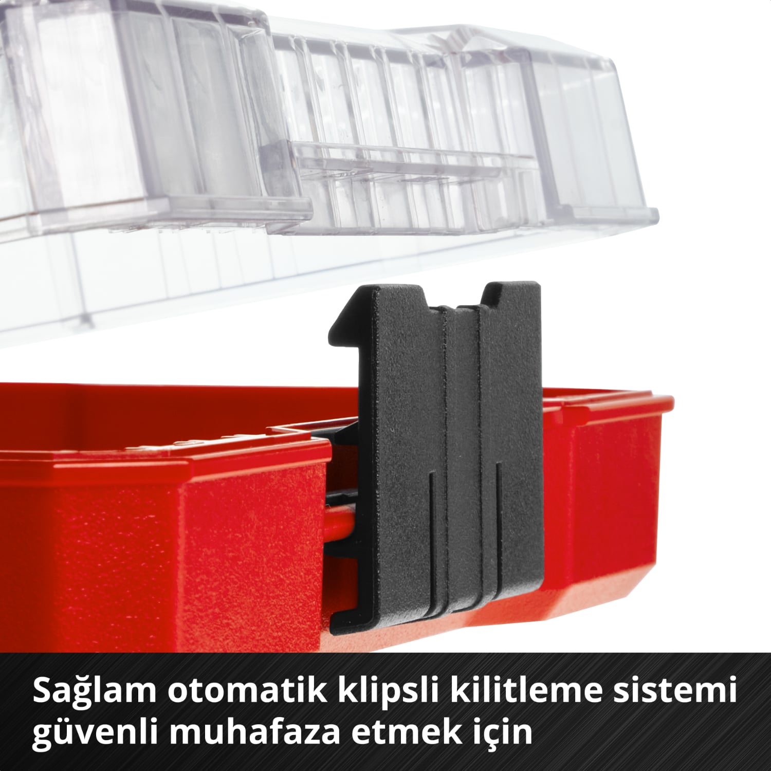 EİNHELL XS-CASE 32 Parça Uç Seti (25 Mm Uçlar, 60 Mm Hızlı Değiştirilebilir Uç Tutucu, Lokma Adaptör, Saklama Kutusu Dahil) - 49118693