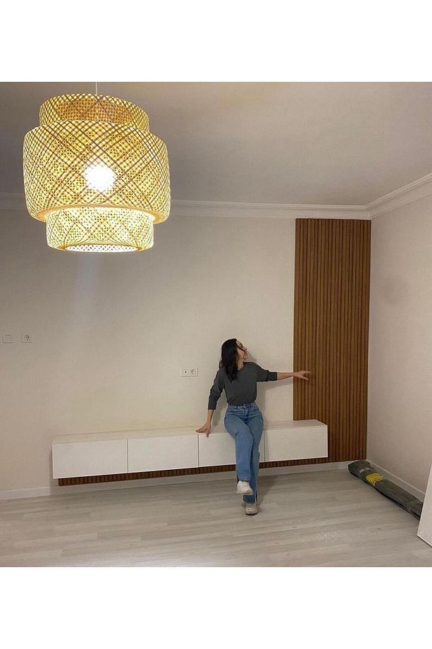 Akyürek Lb 3771 Model Teakl Renk Dekor Profil Duvar Kaplama Panel Lambri