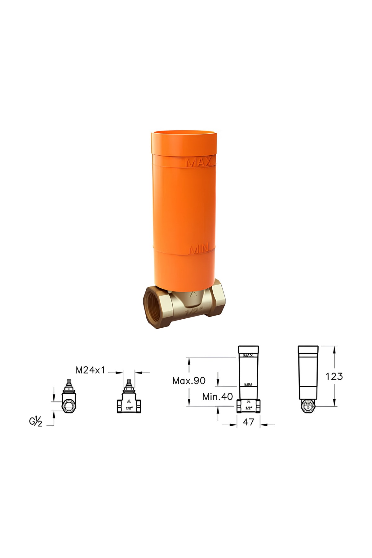 Gömme Rezervuar Seti 8 Cm,800-1868,740-0680,A41461