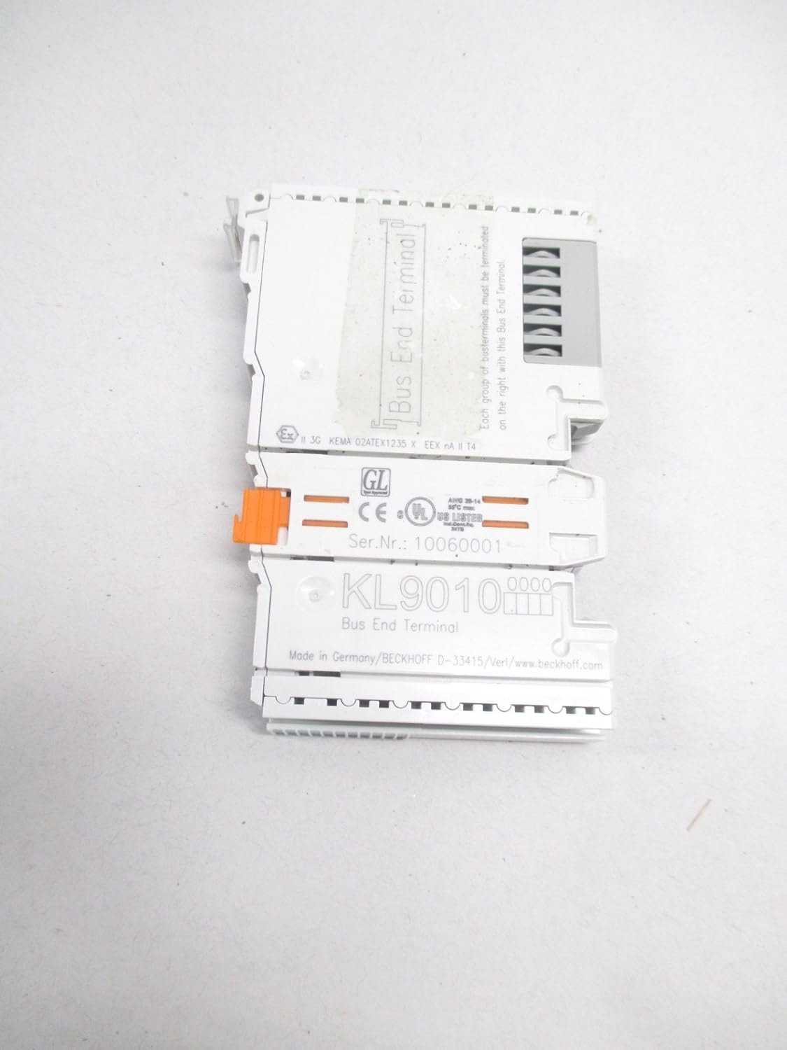 KL9010 , KL9010, Otobüs Sonu Terminali, 24VDC