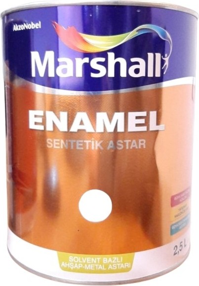 Enamel Sentetik Astar Beyaz 2,5 Lt