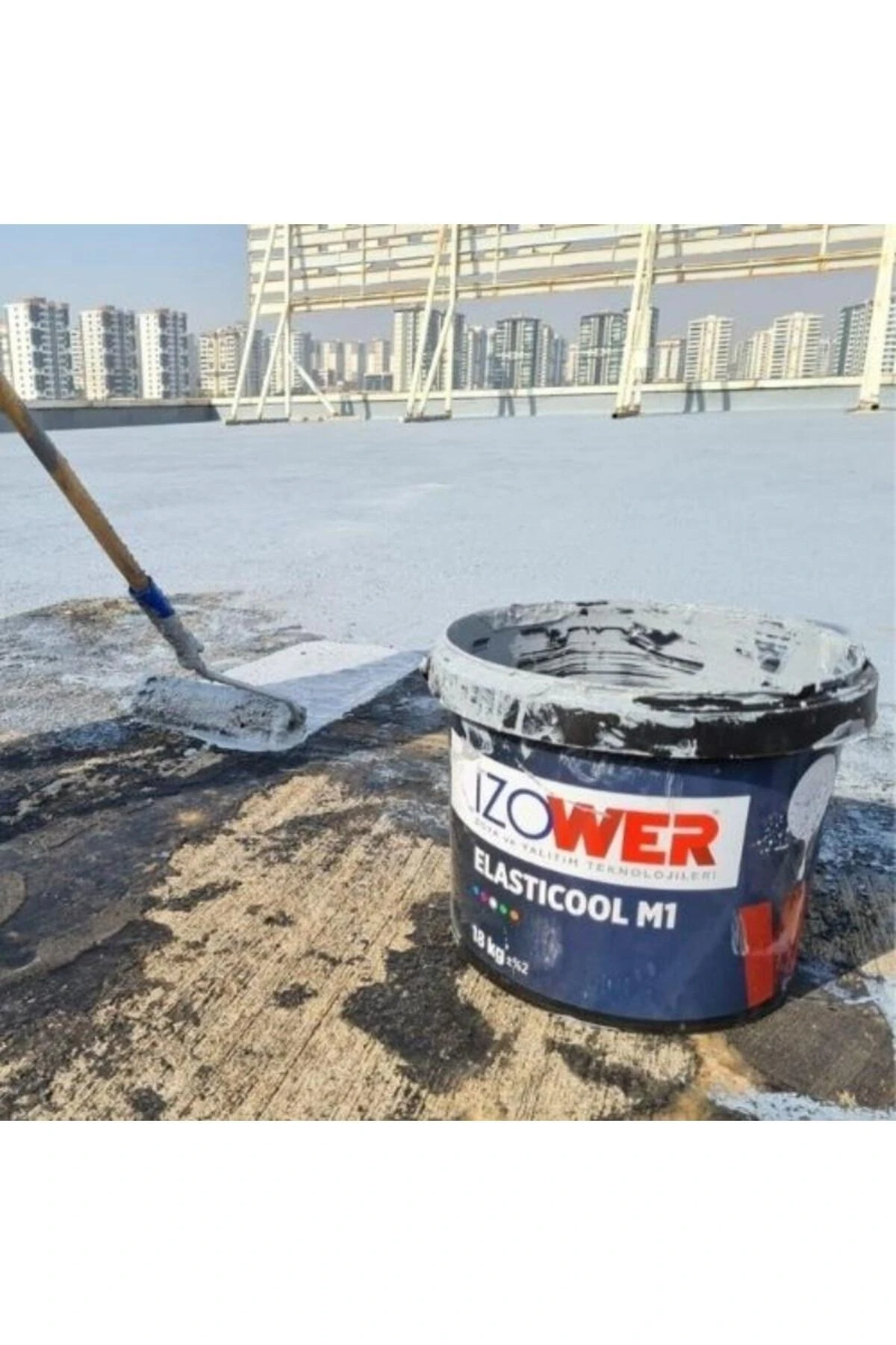 M1 Güçlü Elastomerik Su Yalıtım Kaplaması- Sarı- 3.5 Kg