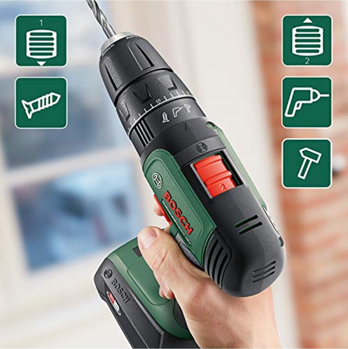 BOSCH Akülü Darbeli Matkap Universalımpact 18 (Akü ve Şarj Cihazı Dahil Değildir, 18 Volt Ak
