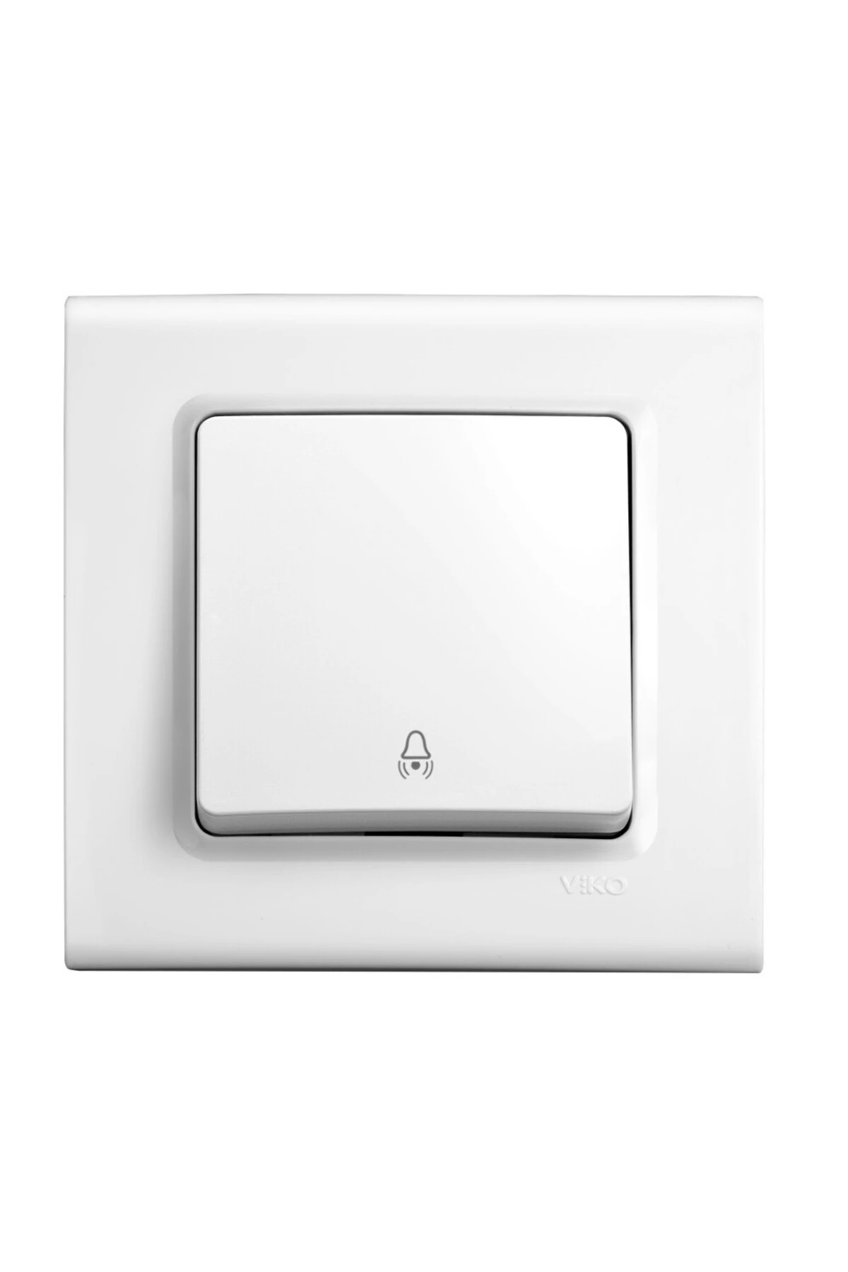 Linnera/rollina Beyaz Zil Anahtarı (ÇERÇEVE HARİÇ)