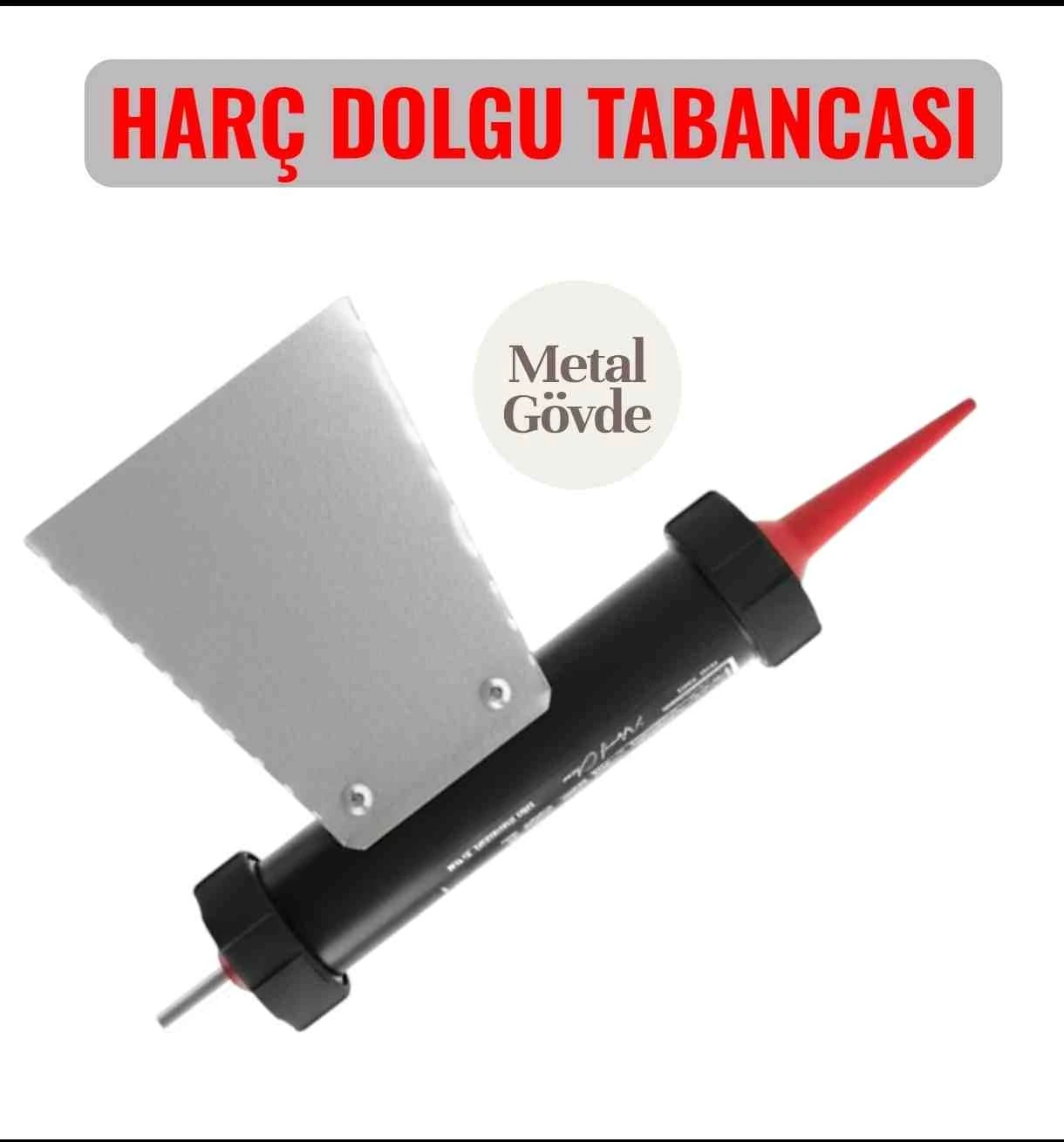 Harç Dolgu Tabancası Pratik Çimento Enjeksiyon Aleti