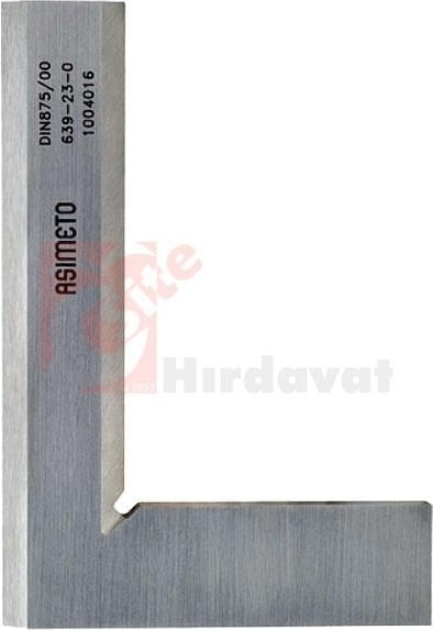 AS-639 Çelik Şapkalı Gönye 100X70MM