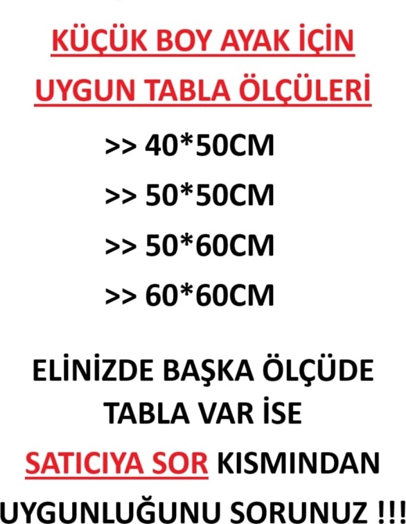 Katlanır Masa Ayağı Küçük Boy