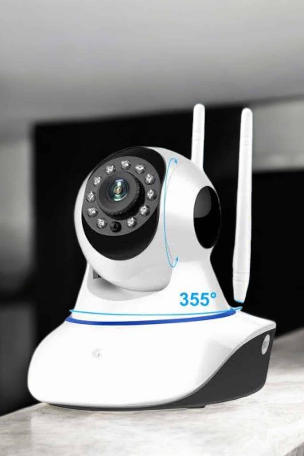 Wizard Ev Kamerası Wifi Kamerası Video Kayıt Çift Yönlü Hareket Sensörü Bebek