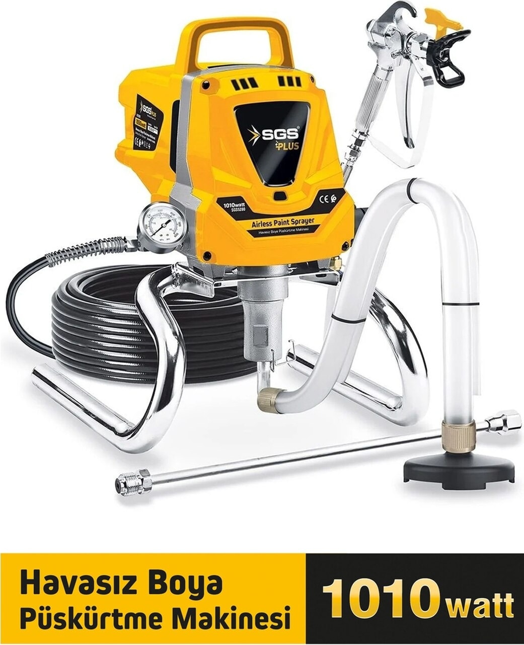 SGS Plus SGS5280 - 207 Bar Profesyonel Elektrikli Boya Püskürtme Makinesi
