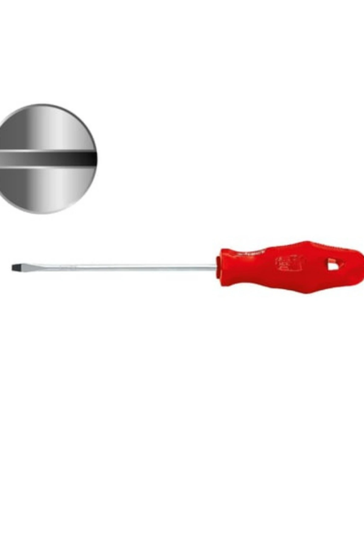 5x100 Düz Uç Tekli Tornavida