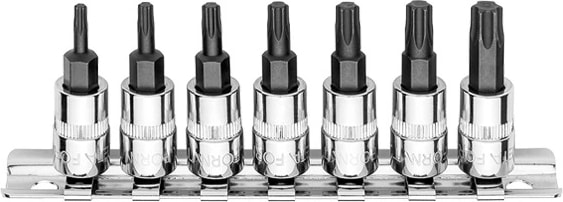Form 7 Parça 1/4 Torx Uçlu Lokma Takımı