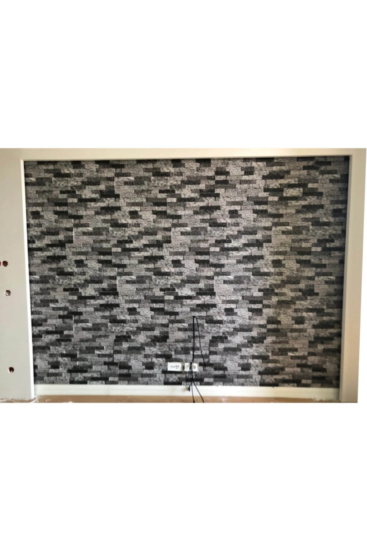 5 Adet X Patlatma Taş Desenli 3 Boyutlu Renkli Strafor Köpük Duvar Kaplama Paneli (pt-201)