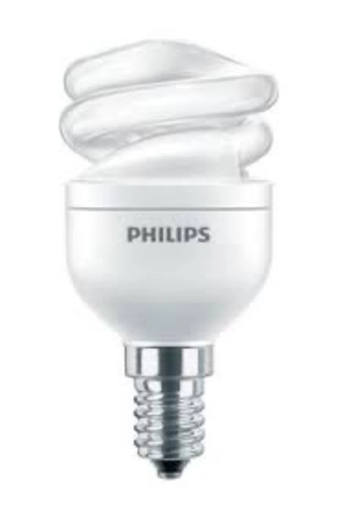 8w=45w Mini Spiral Kıvrık Tasarruflu Ampul E14 Duy Sarı Işık 2700k/505 Lumen