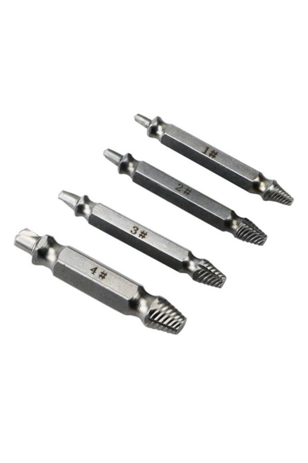 Bükülebilir Matkap Ucu + Hasar Görmüşş Vida Sökme Seti – Profesyonel Kiti Q9F8T1 (7Z)