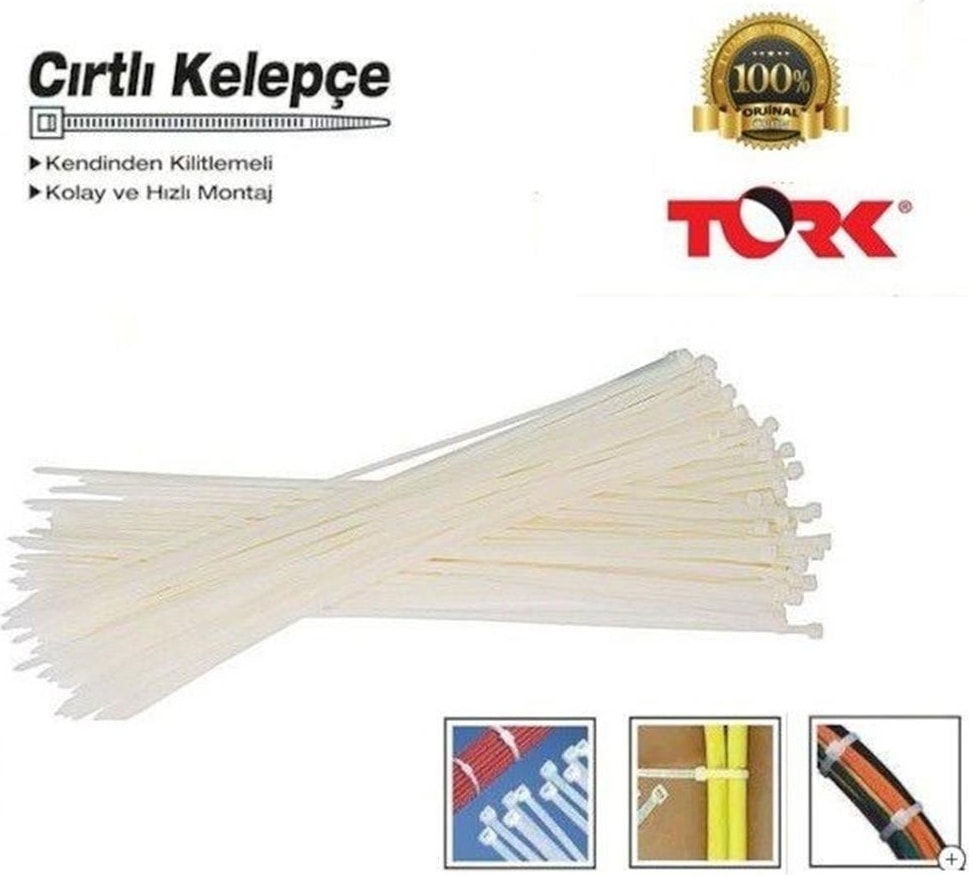 2.5X150MM Cırt Kelepçe-Kablo Bağı