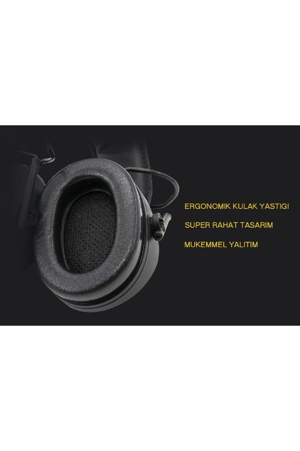 Earmor Elektronik Atış Kulaklığı (Brown) Kahverengi M30-CB