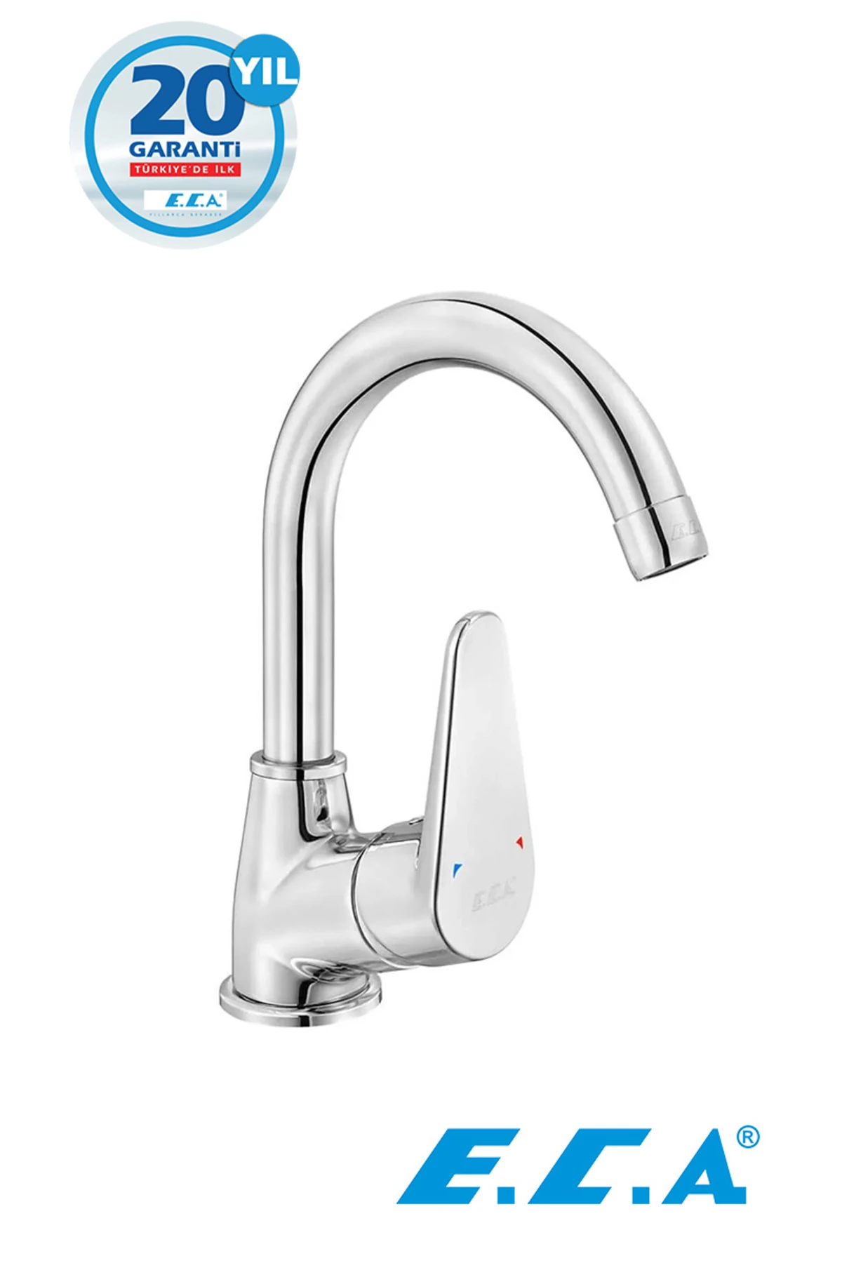 SPYLOS KUĞU BORULU  LAVABO BATARYASI