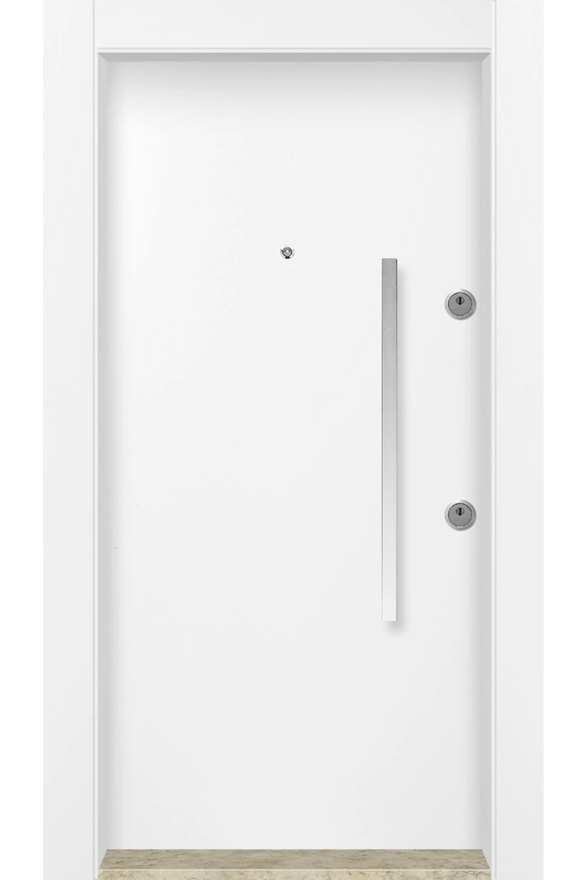 Dış Iklim Kapısı, Yağmura Güneşe Dayanıklı Çelik Kapı, Mn-6026 Sol