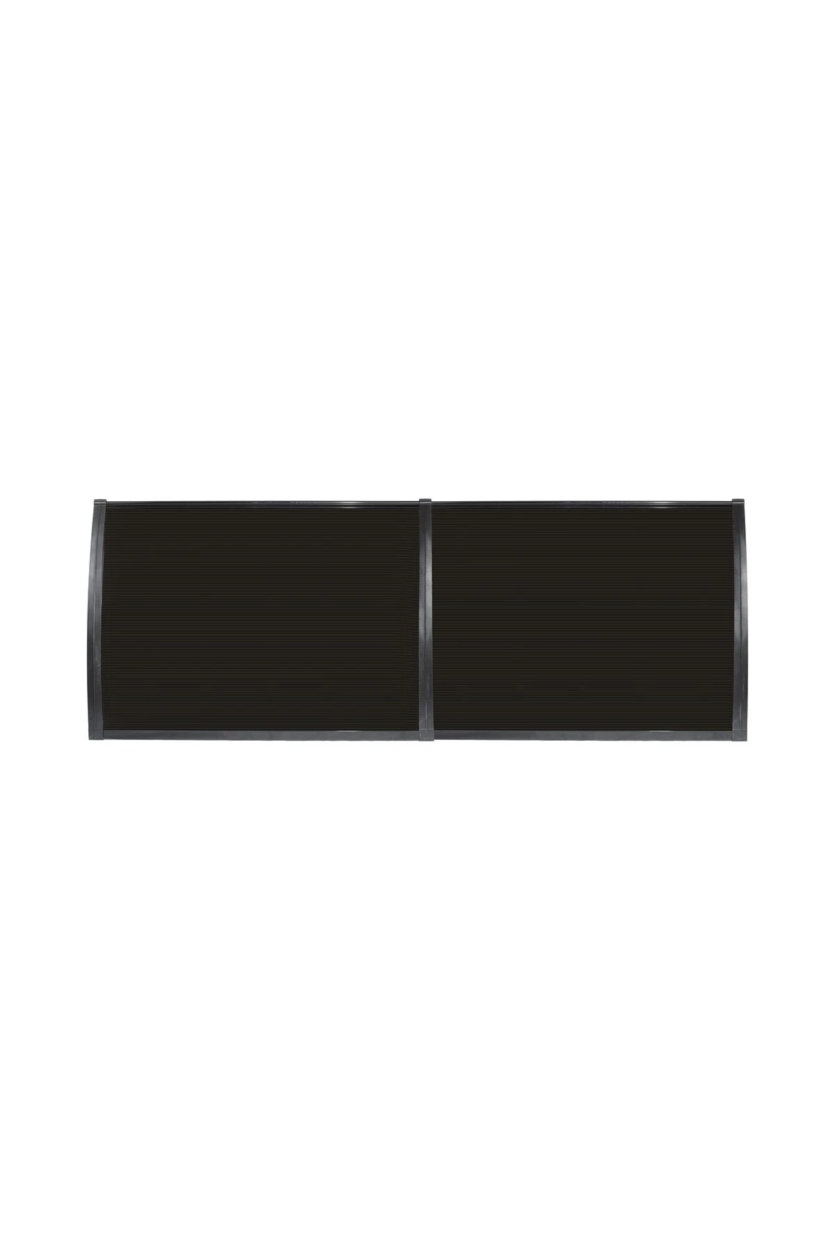 Crocus Kapı Pencere Üstü Pratik Sundurma 80x240 Cm - Siyah