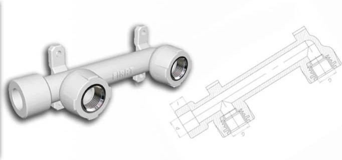 Ege Yıldız Pprc 20X1/2 Taharat Bağlantısı Gri