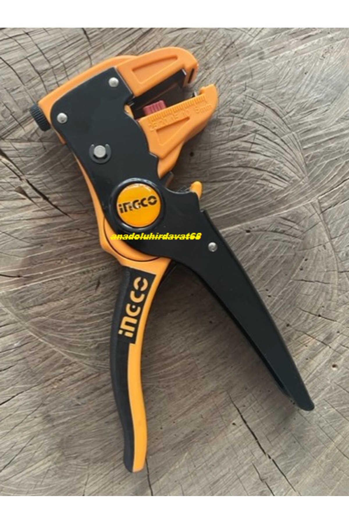 İNGCO PRO 178MM OTOMATİK KABLO SIYIRMA PENSESİ KABLO SOYMA PENSESİ