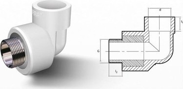 Iç Dişli Dirsek 25-1/2″mm