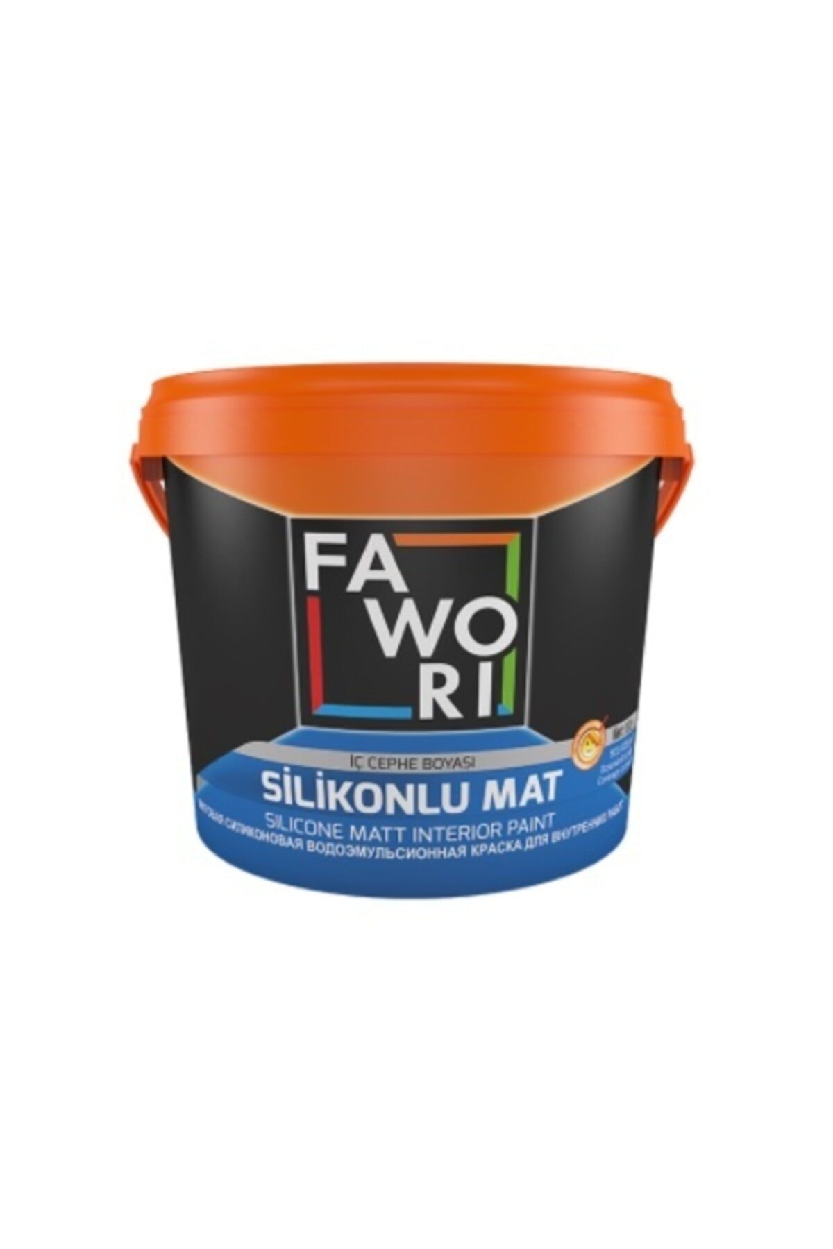 FAWORİ Silikonlu Mat Iç Cephe Duvar Boyası 2.5 Lt - Buket205 Kendin Boya Set