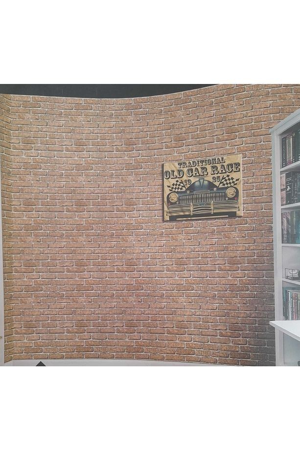 Gerçek Tuğla Görünümlü 3d Duvar Kağıdı(5m2)