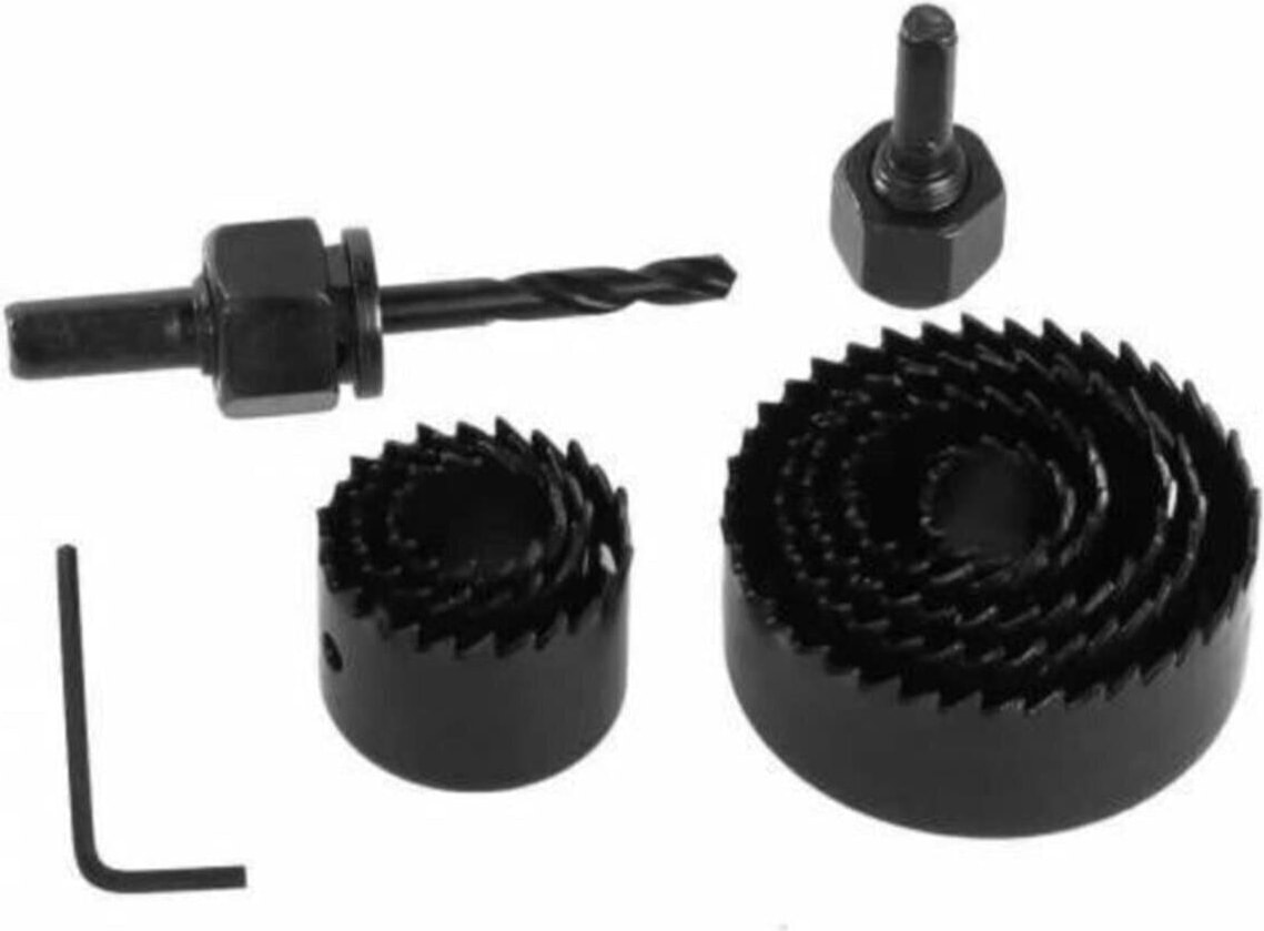 Beytec 11 Parça Ahşap Buat Kartonpiyer Alçıpan Panç Seti 1 Set