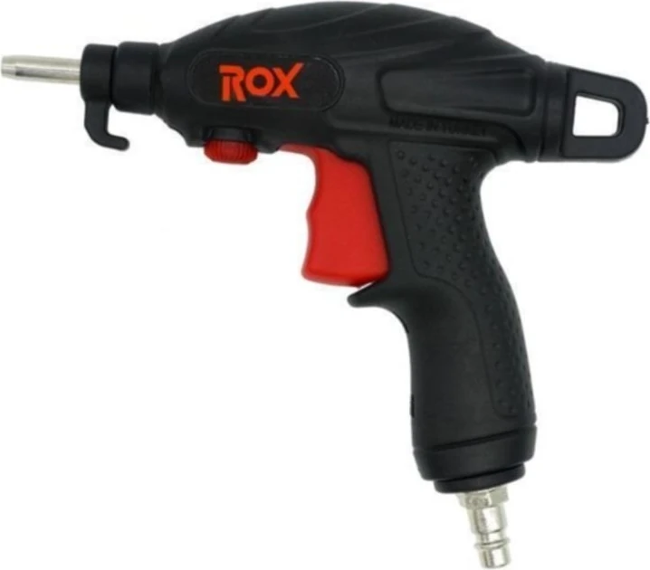 Rox Plastik Gövde Akış Ayarlı Hava Tabancası Kısa