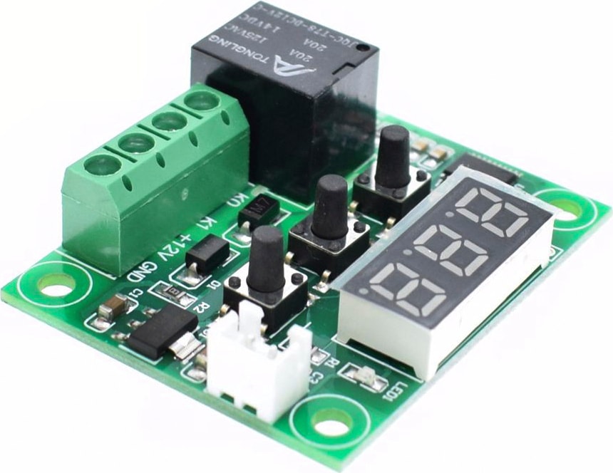 5 Adet Dijital Termostat 12v Akvaryum Kuluçka Buzdolabı thr205-5