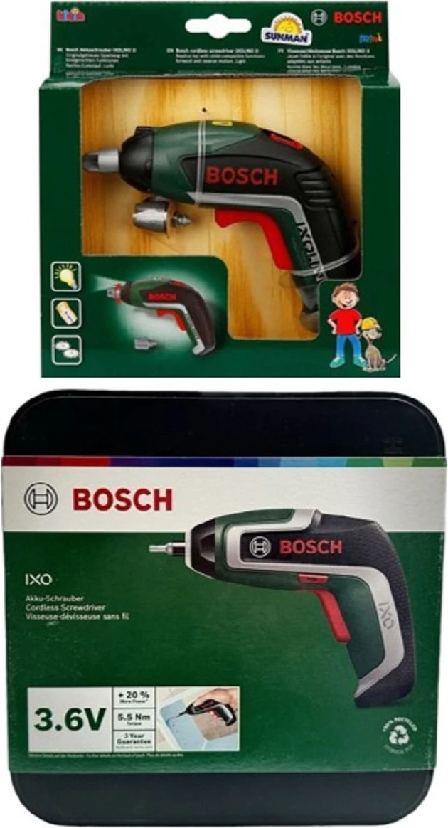 Ixo 7 Şarjlı Tornavida 3.6 V +  Ixo Oyuncak Seti