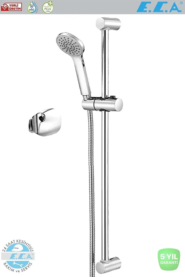 E.c.a Spylos Banyo Duş Başlık Seti Hareketli Banyo Üst Takım 102146071