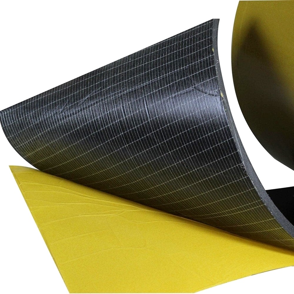 Epdm Kauçuk Sünger 5mm Kalınlık, 20mmx5mt Kendinden Yapışkanlı Kauçuk Yalıtım Bandı