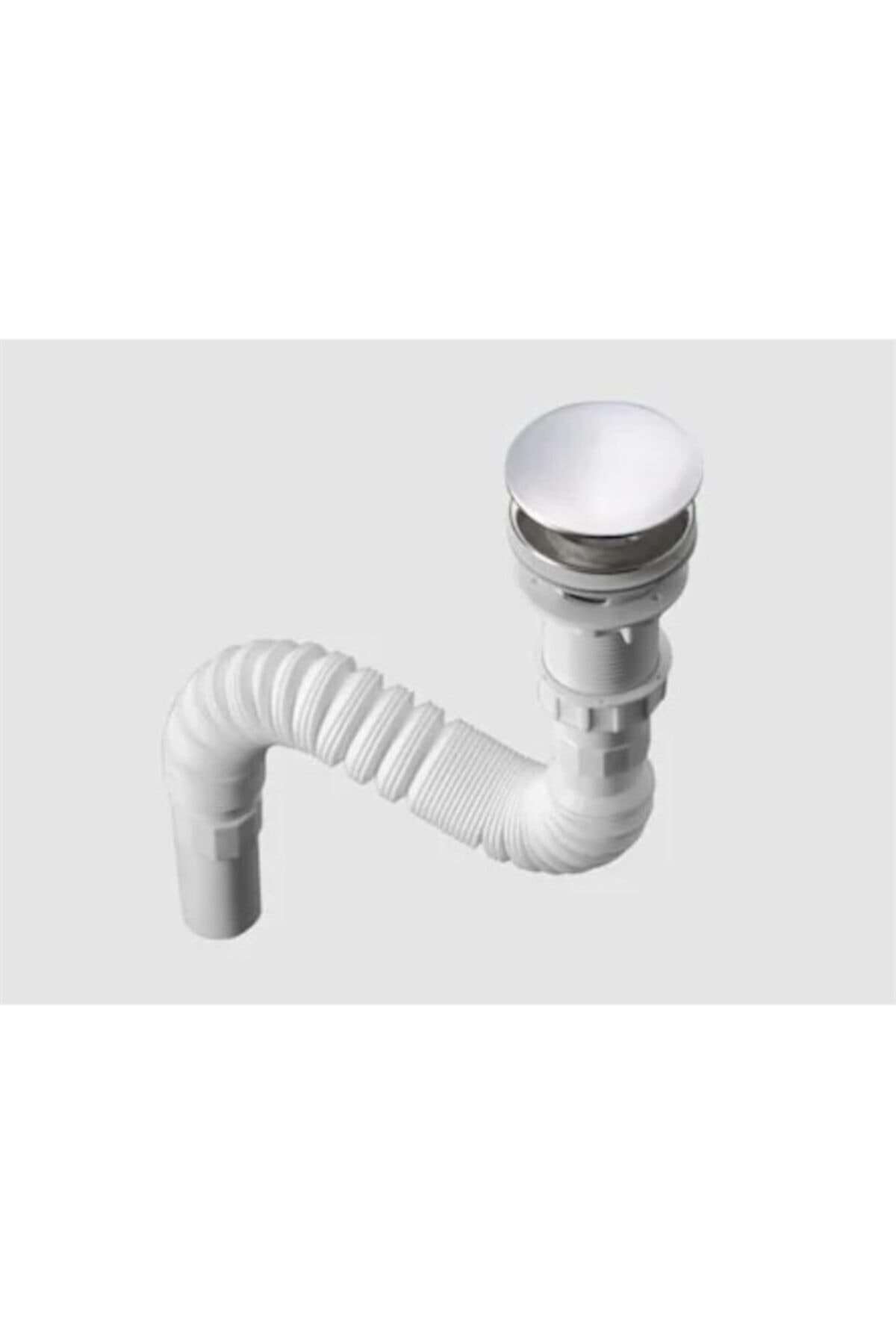 Sifon Körüklü Krom Tapalı