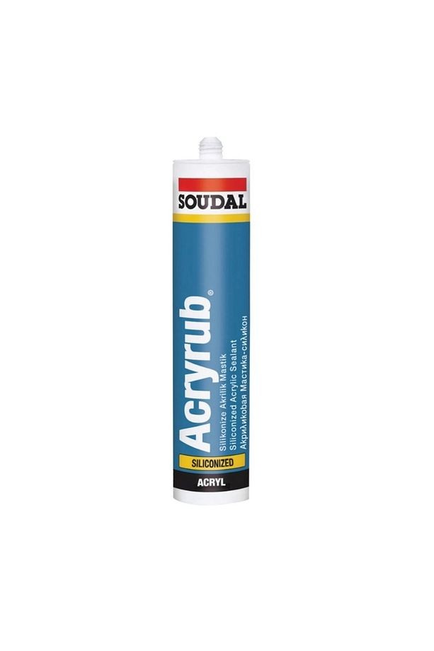 SİLİKONİZE AKRİLİK BOYANABİLEN MASTİK BEYAZ 500 GR