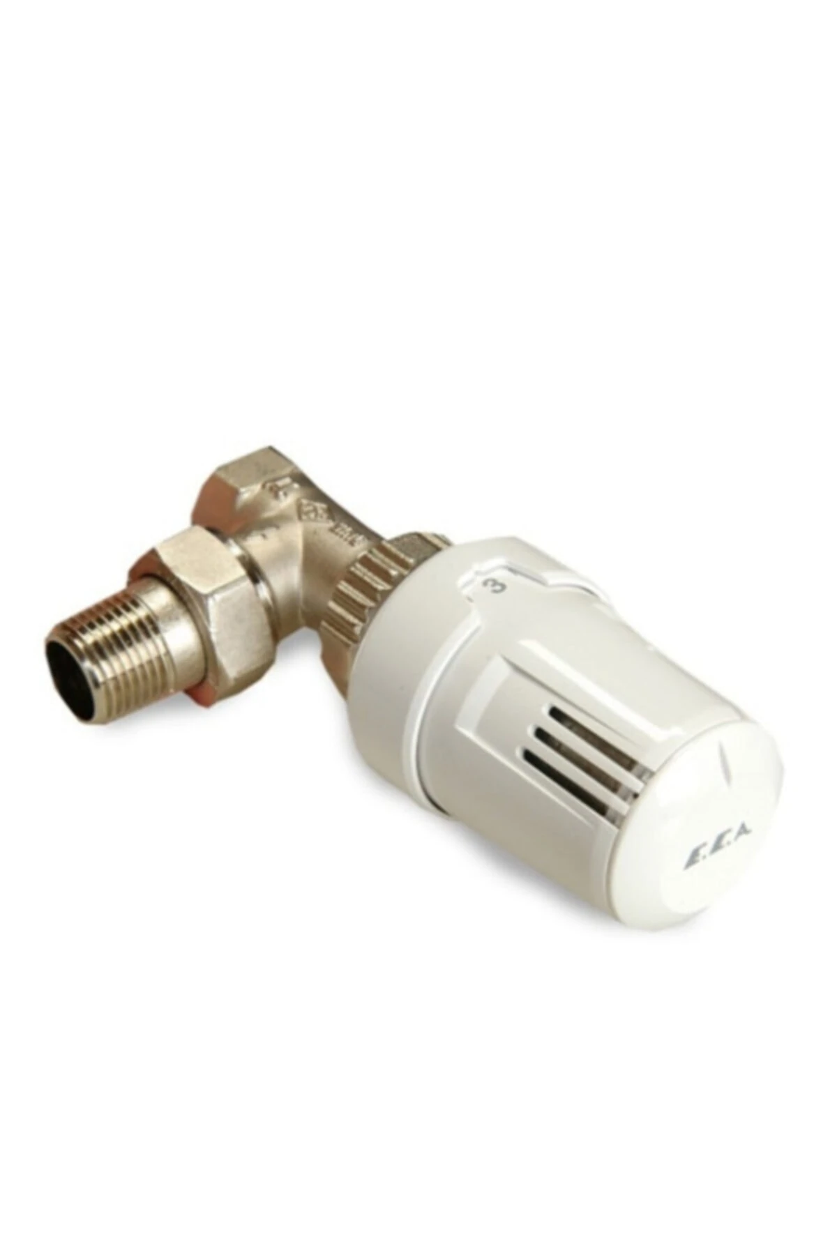 E.c.a Termostatik 1/2" Radyatör Köşe Vanası