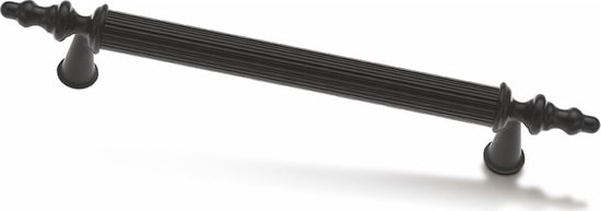 Kumru Mat Siyah Lüks Mobilya Dolap Çekmece Kulp 128 Mm