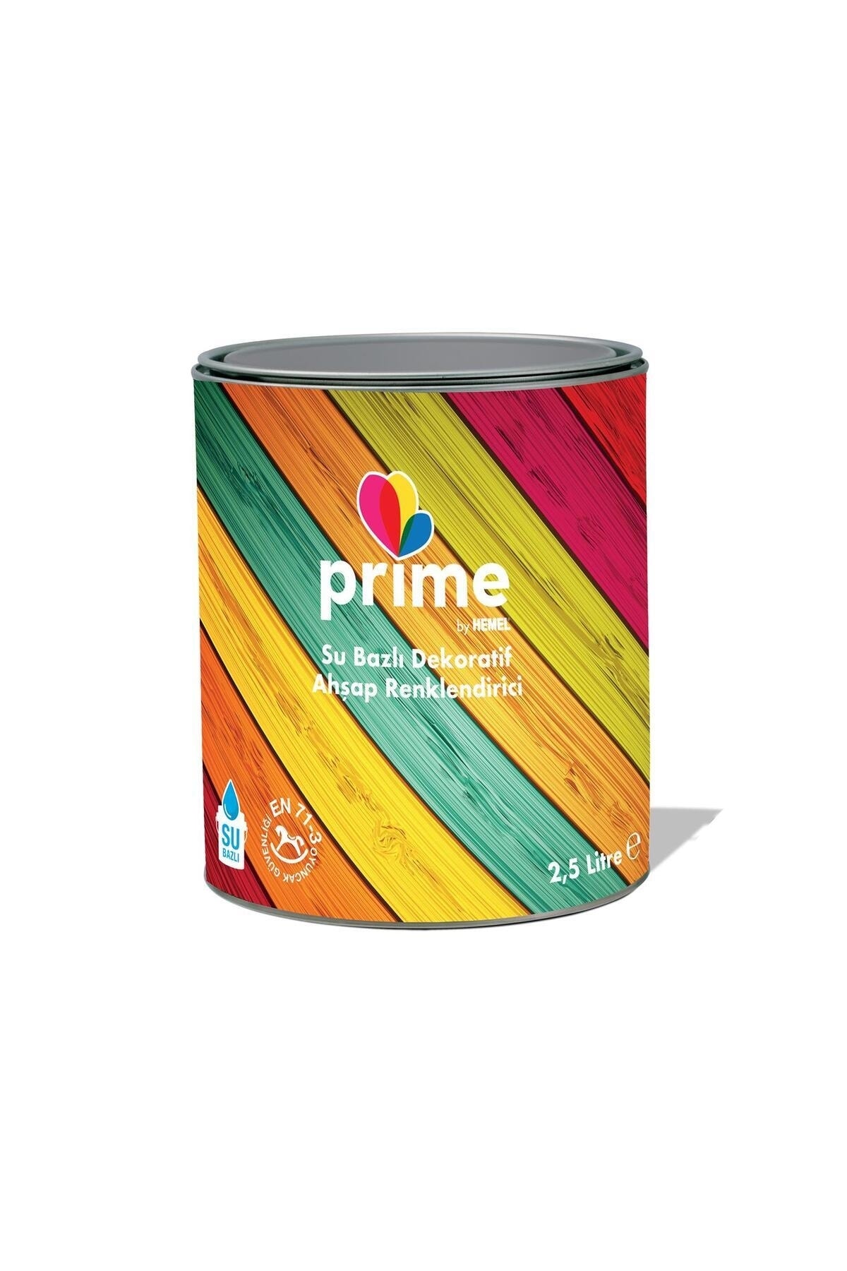 Prime Su Bazlı Ahşap Renklendirici 15 Lt-sa 1121 Teak