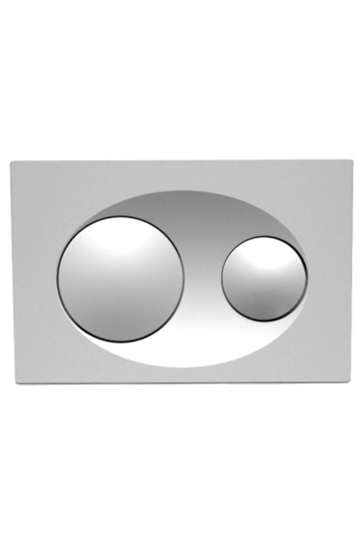 Serel Gömme Rezervuar Kumanda Paneli P400120 Parlak Krom Panel (metal Kaplama)