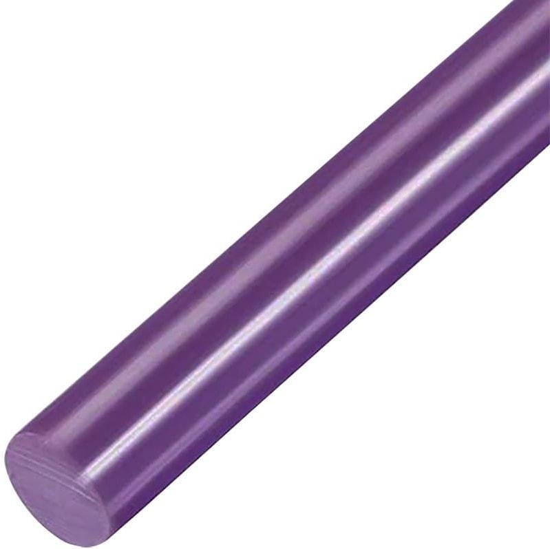 Mum Sıcak Silikon Mor 11,2 mm 30 cm Kalın