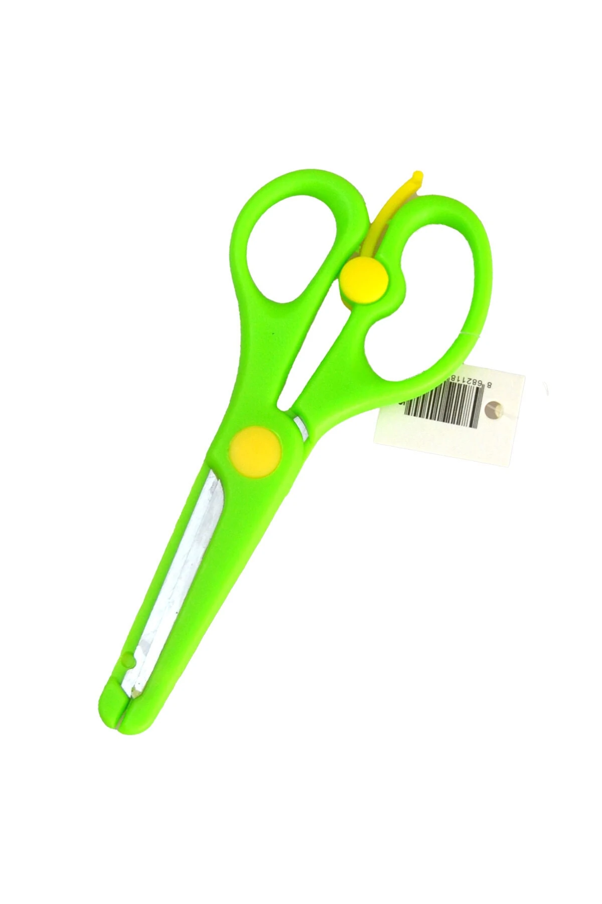 Korumalı Yaylı Öğrenci Makası - Yeşil