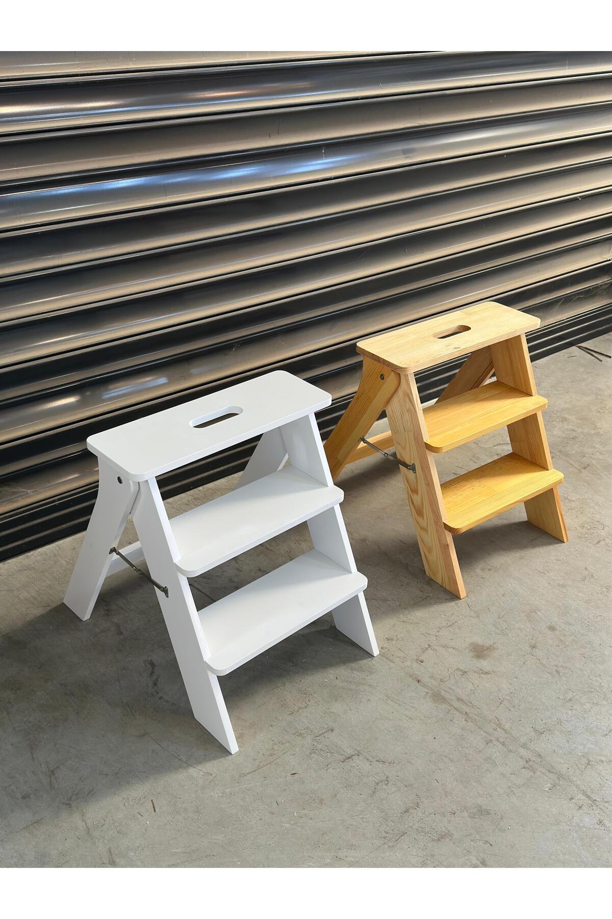 3 Basamaklı Katlanır Merdiven