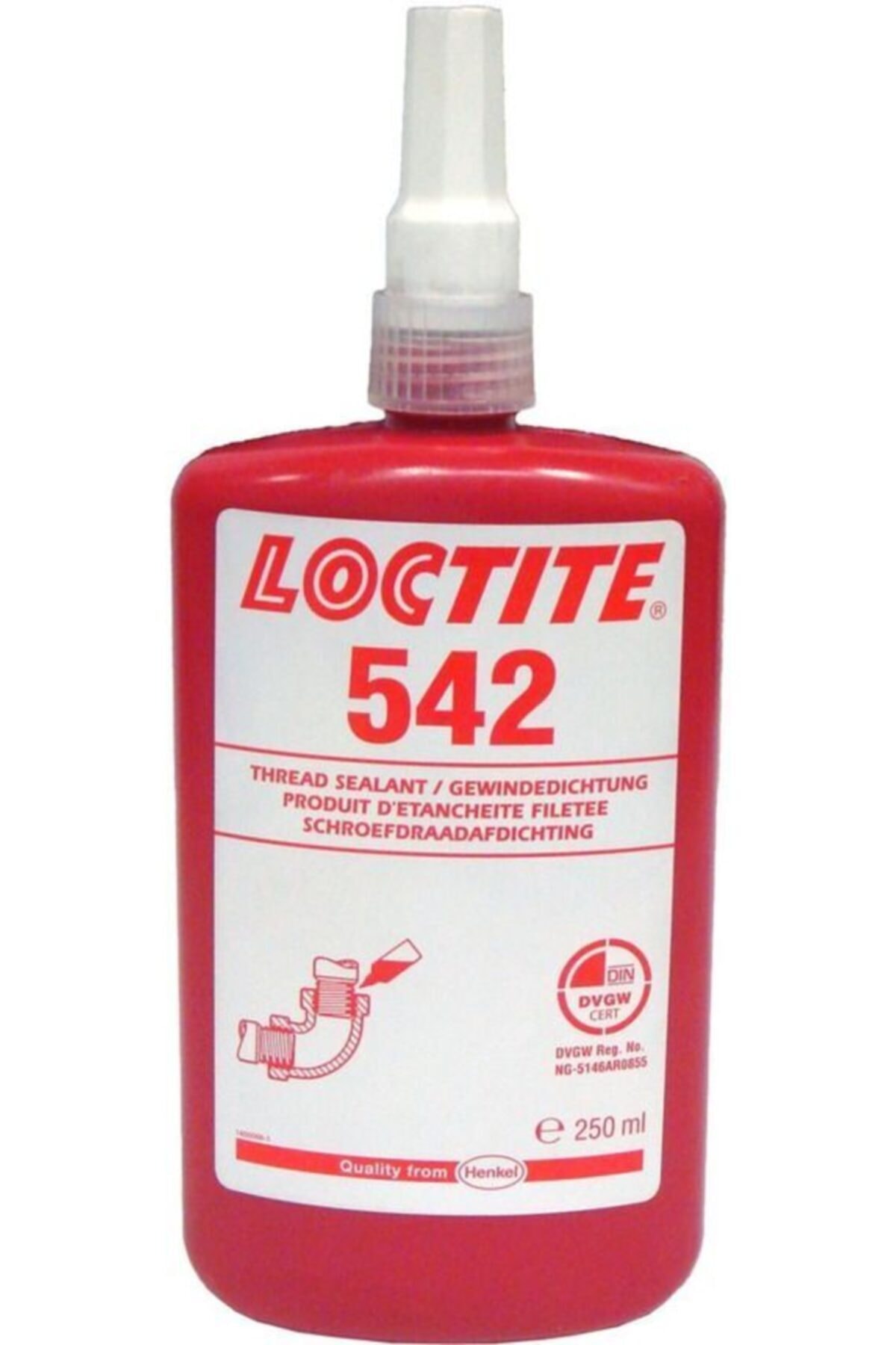 Loctıte 542 Boru Ve Dişli Sızdırmazlık Ürünü 250 Ml