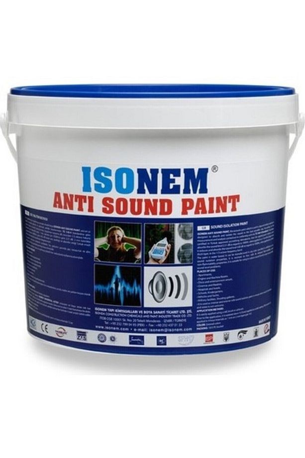 Anti Sound Paint Ses Yalıtım Boyası 5 Lt